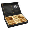 24pcs Stainless Steel Cutlery Set With Gift Box